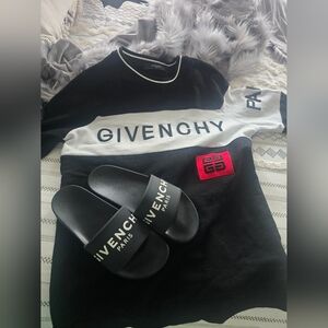 Givenchy Black & White Logo Sweatshirt
